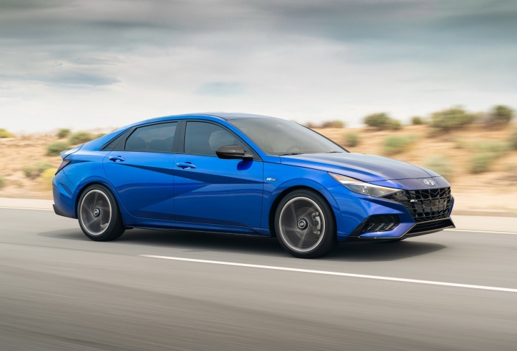 'Soi' diện mạo mới của Hyundai Elantra N Line 2021 sắp ra mắt